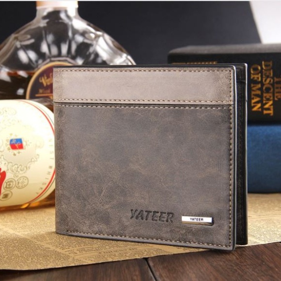 Other - Men's Small Wallets Coin Pocket Zipper